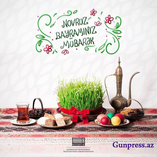 İlham Əliyevin rəsmi "Facebook" səhifəsində Novruz bayramı təbriki